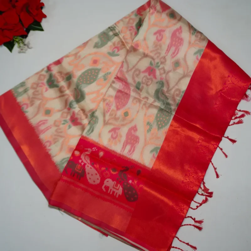 Pochampalli Pattu Sarees -MB772(095) - Image 4