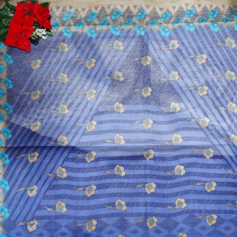 Summer Special Cotton (With out Blouse)-MB101 - Image 2