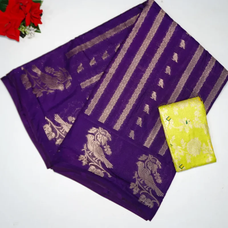 Benarus Fancy Sarees -MB202 - Image 4