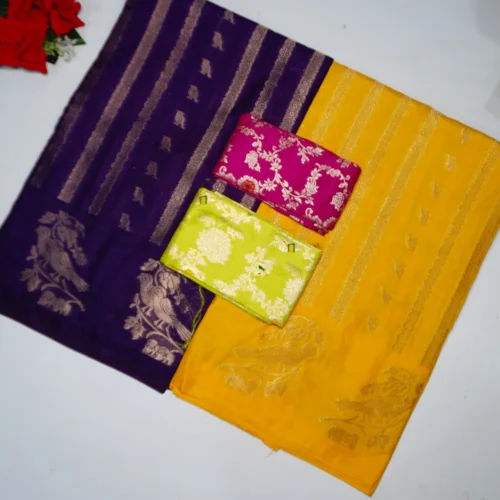 Benarus Fancy Sarees -MB202