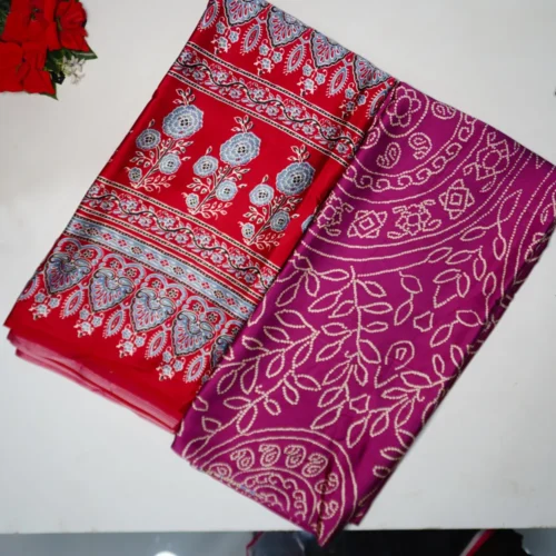 Pure Satin Georgette Sarees-MB204