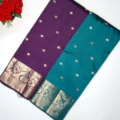 Russian Silk Pattu Sarees -MB205
