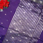 Russian Silk Pattu Sarees -MB205 - Image 2