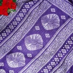 Offer Dola Sarees With Cheeks -MB209 - Image 2