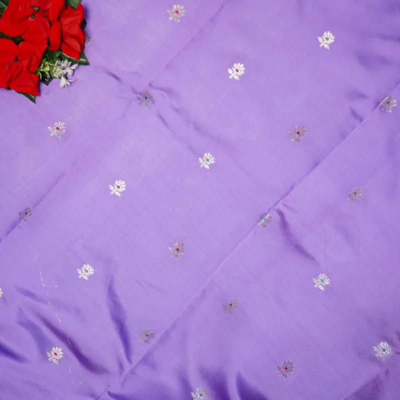 Green Mango Fancy Sarees -MB210 - Image 3