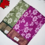 Dola Crushed Kalmkari Offer Sarees -MB211