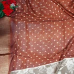 Dola Crushed Kalmkari Offer Sarees -MB214 - Image 2