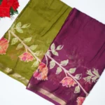 Pure Kalanjali Georgette With Pythani Deasign-MB253