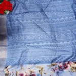 Pesteal Dola Crushed Sarees -MB255 - Image 3