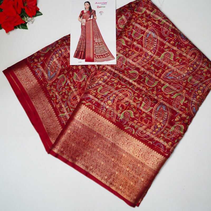 Kashmiri Designer Sarees -MB261 - Image 4