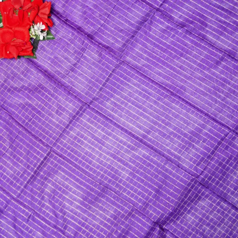 Mangalagiri Checks Special Sarees -MB262 - Image 3