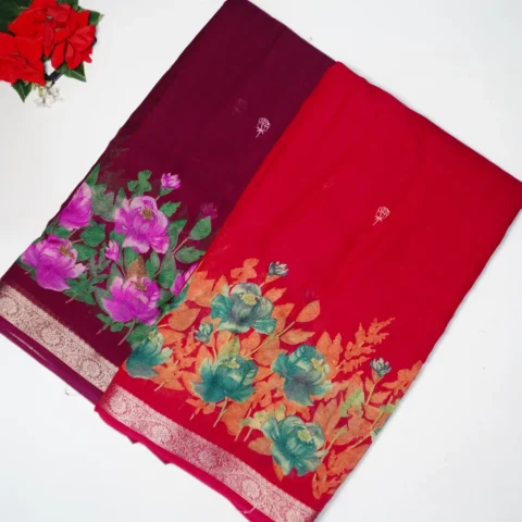 Premium Toxic Georget Sarees