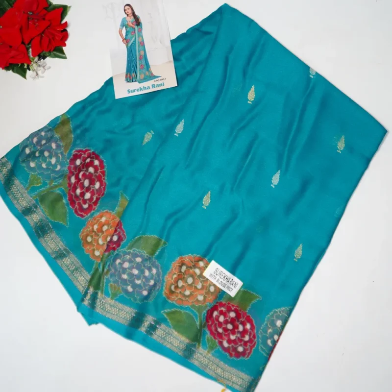 Kalanjali Mashroom Georgette -MB345 - Image 4