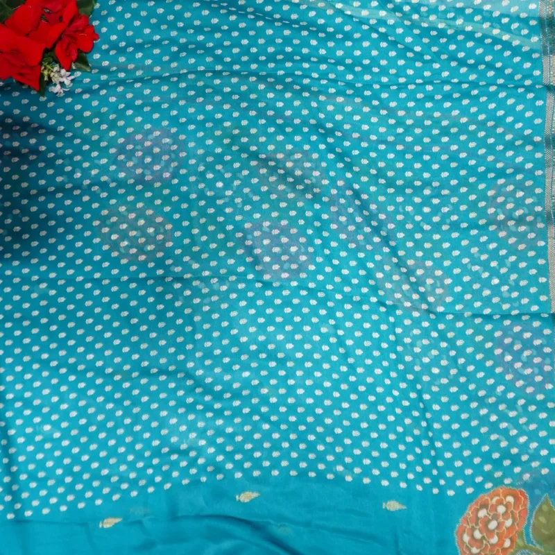 Kalanjali Mashroom Georgette -MB345 - Image 2