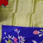 Khadi Georgette Pythani Sarees -MB514 - Image 3