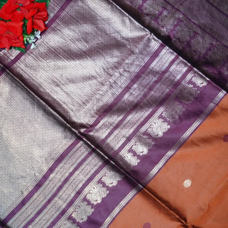 Semi Narayana Pattu Sarees -MB525 - Image 3