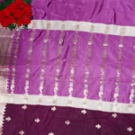 Semi Raw Mango Sarees -MB527 - Image 4