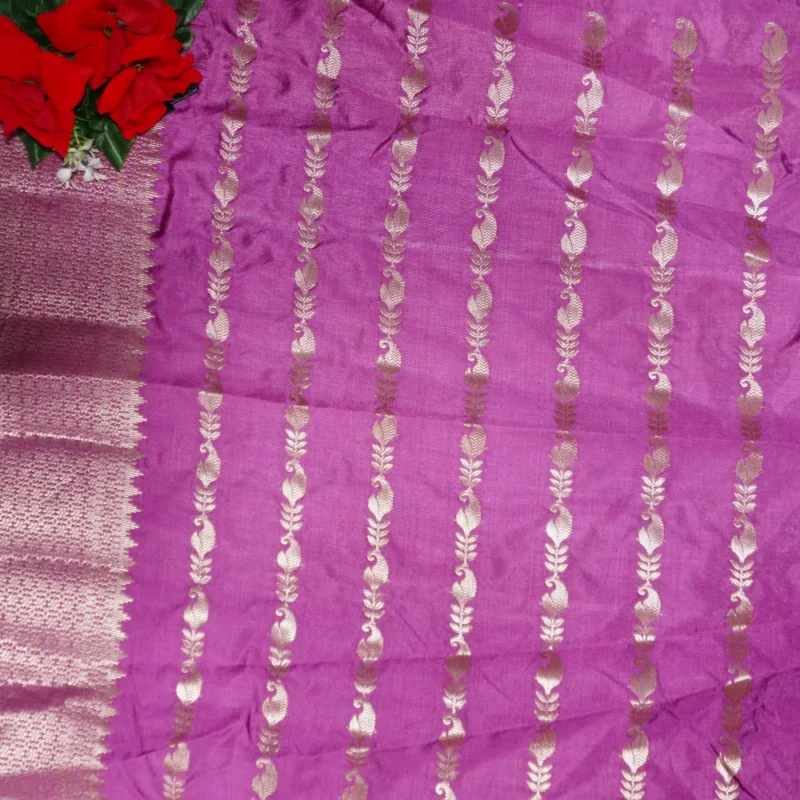 Semi Raw Mango Sarees -MB527 - Image 2
