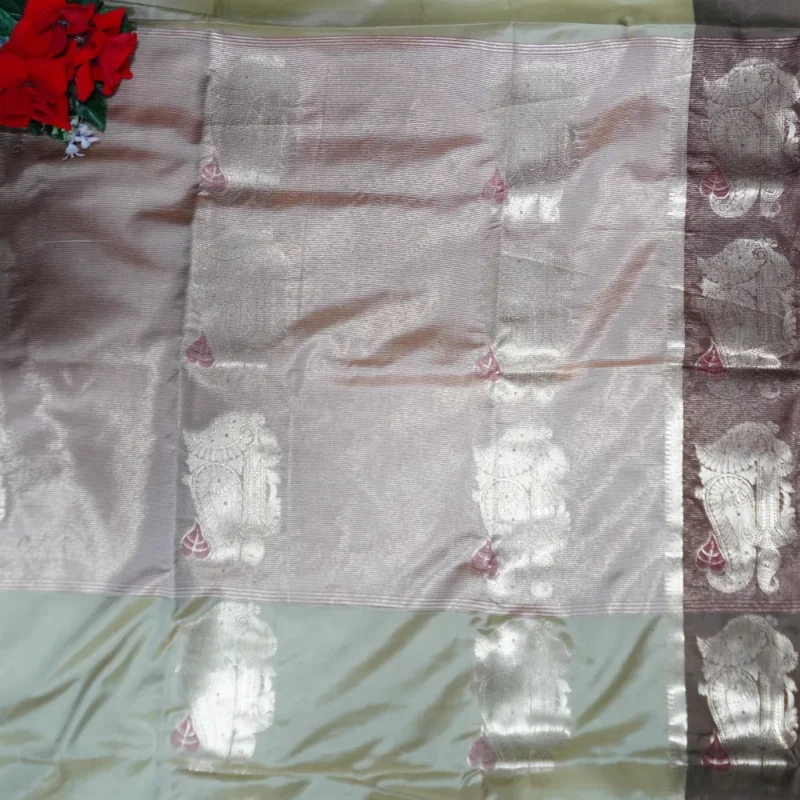 Silk Mango Pattu -MB565 - Image 3