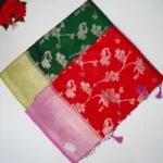Premium Khaddi Gergette Sarees -MB566