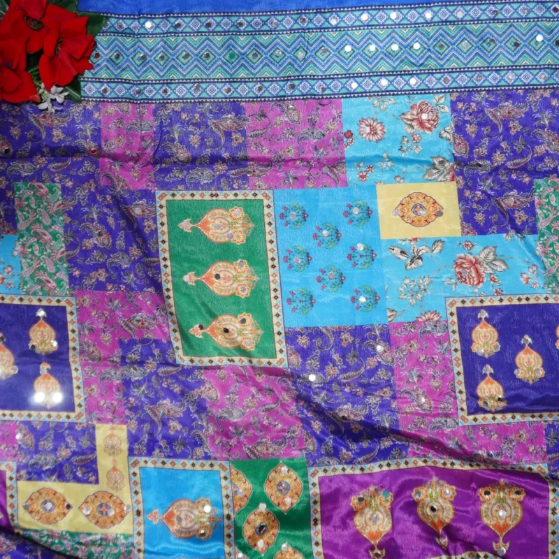 Laya Inspired Mirror Sarees -MB782 - Image 3