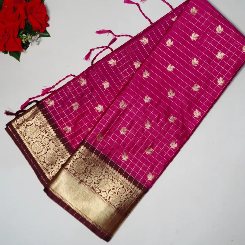 Mysure Georget Cheeks (SPL)Sarees -MB786 - Image 4