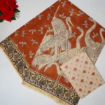 Doriya Cotton With Zarry Sarees -MB108 - Image 2