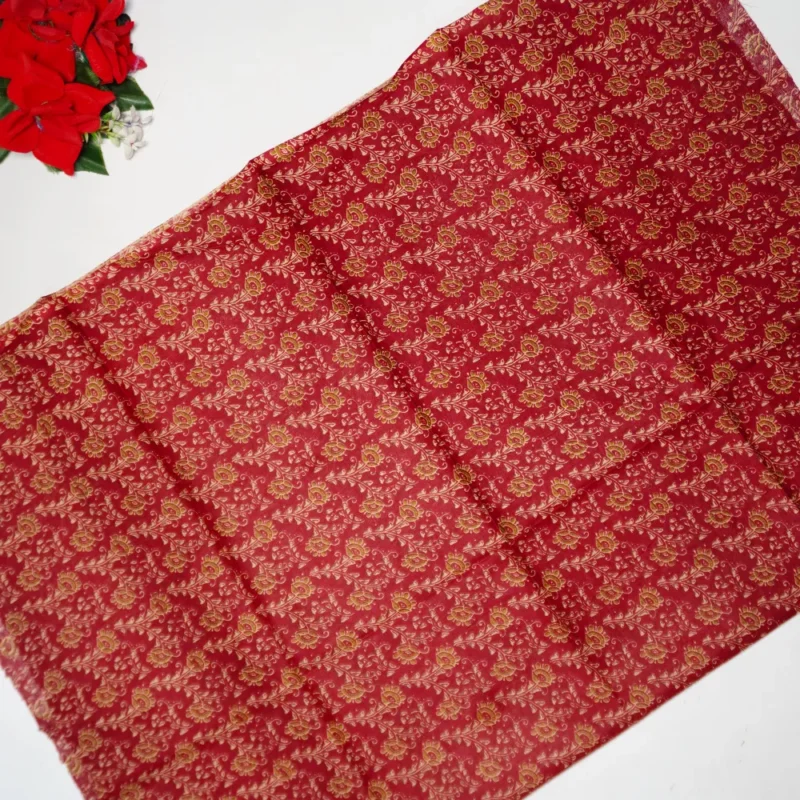 Ajrack Cotton Sarees-MB116 - Image 3