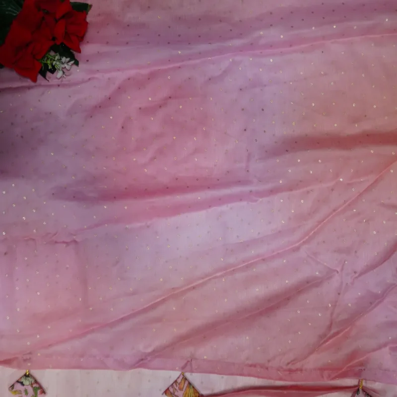 Chiffon Georget Light Weight Sarees -MB267 - Image 3