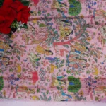 Chiffon Georget Light Weight Sarees -MB267 - Image 2