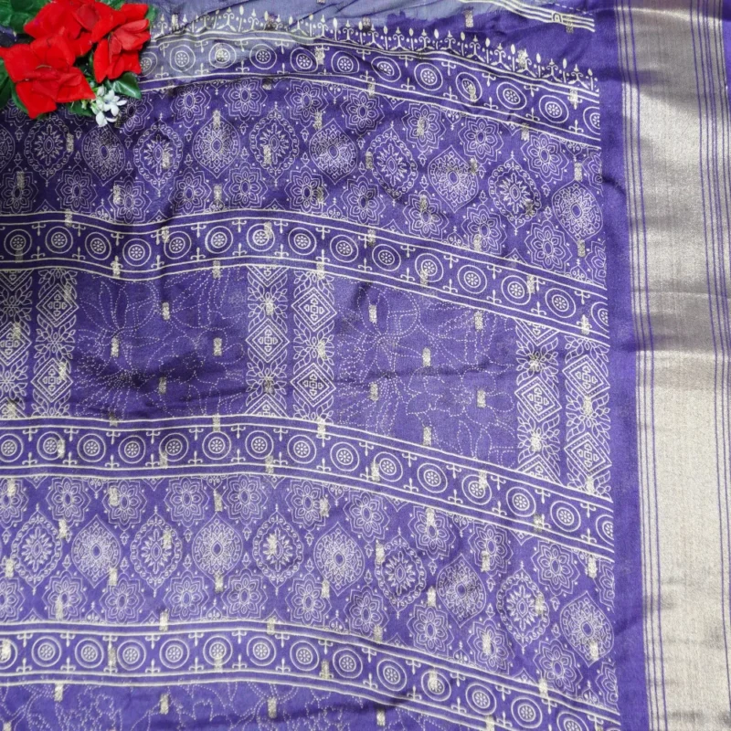 Light waight Honey Silk Sarees -MB351 - Image 3