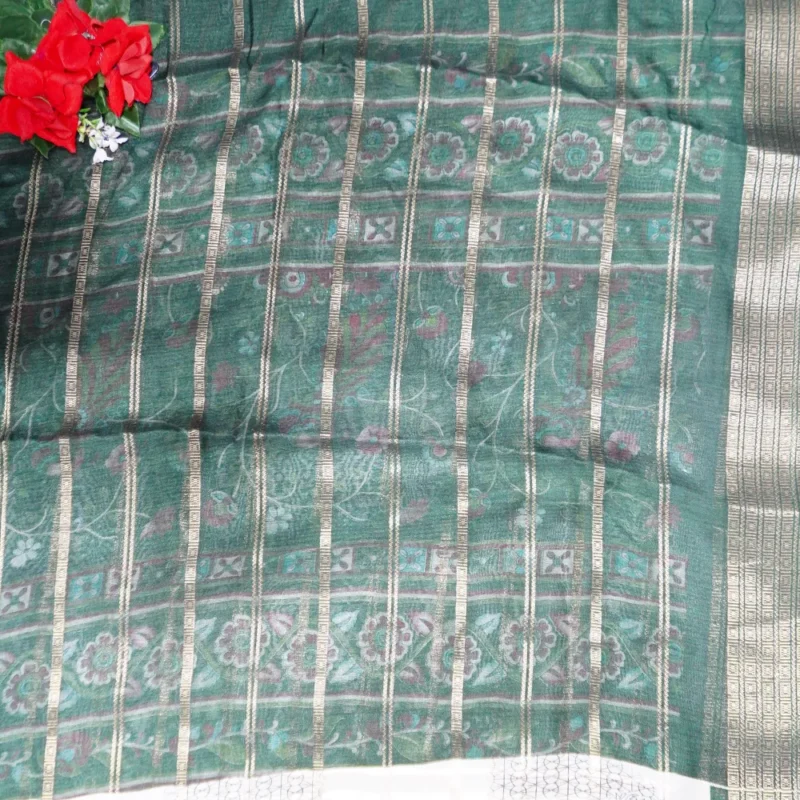 Mashru Georgette Budget Sarees -MB352 - Image 3