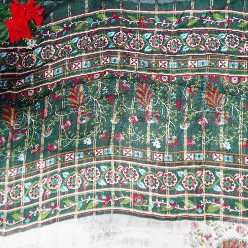 Mashru Georgette Budget Sarees -MB352 - Image 2