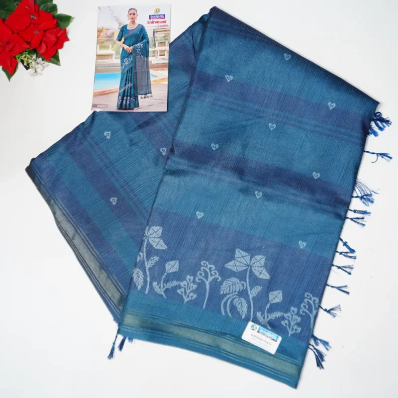 Siddanth Brand warm Silk sarees -MB353 - Image 4