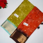 Pure Honey Silk Sarees With Butties-MB356