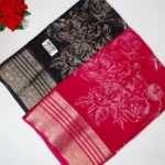 Heavy Primium Chinon Sarees -MB371