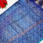 Mashroom Georgette Rangoli sarees -MB372 - Image 2