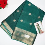 Soft Flamingo Honey silk Sarees -MB376 - Image 4