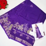 Kalanjali Silk Gap Border Sarees -MB381 - Image 4