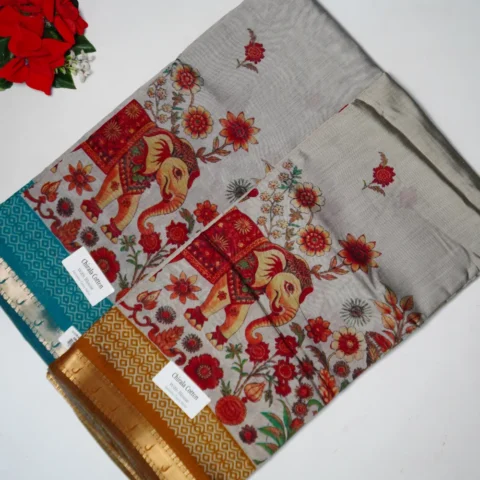 Ash Special Maheswari Silk Sarees