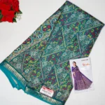 Ajrack Mashroom Georgette Sarees-MB387 - Image 4