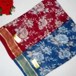 Pure Georgette Viscose Border Sarees -MB388