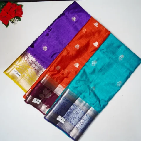 Fancy Katan Silk Sarees -MB568