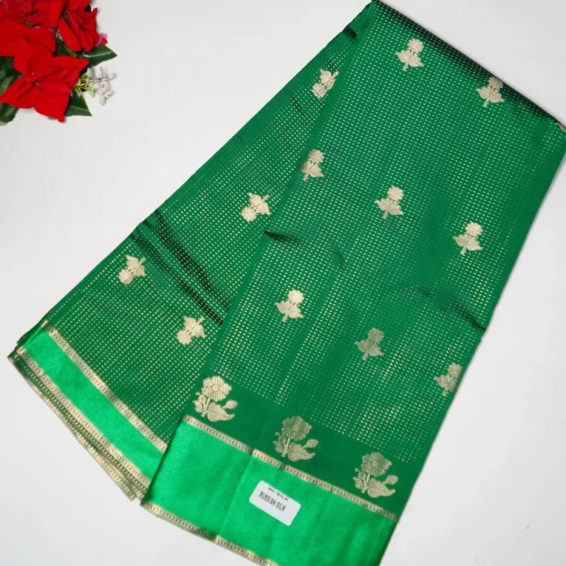 Kadiyal Pattu Sarees  -MB580 - Image 4