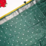 Pure Russian Crape Opposite Boarder Sarees Offer Sale-MB583 - Image 4