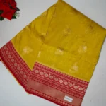 Heavy Green Mango Georgette Sarees -MB584 - Image 4