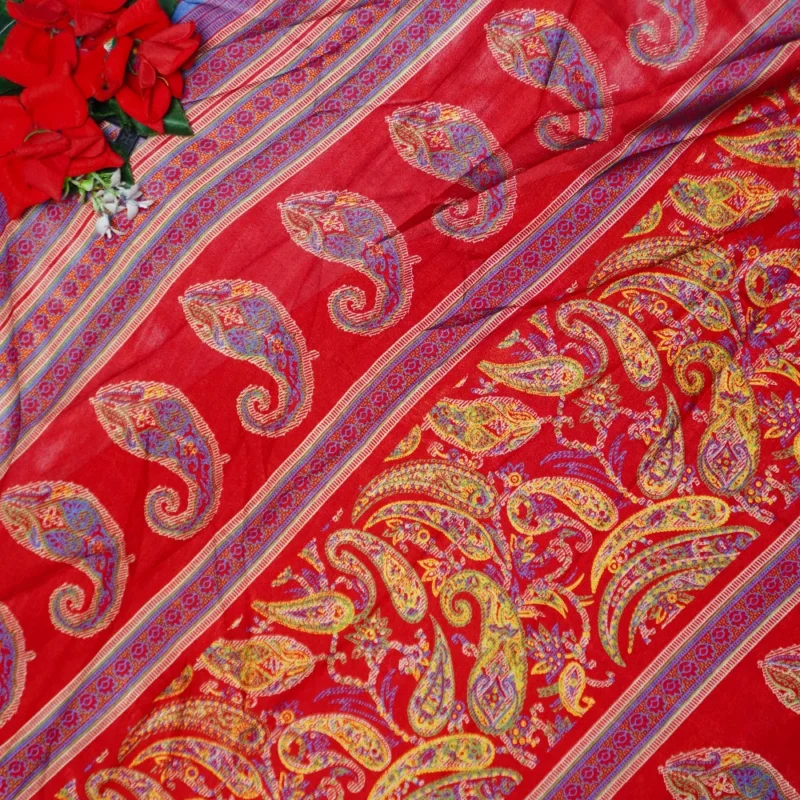 Kalanjali Silk Mirchi Red SPL -MB788 - Image 3