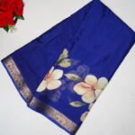 Ink Blue Splecial Mangalagiri Georgette -MB790