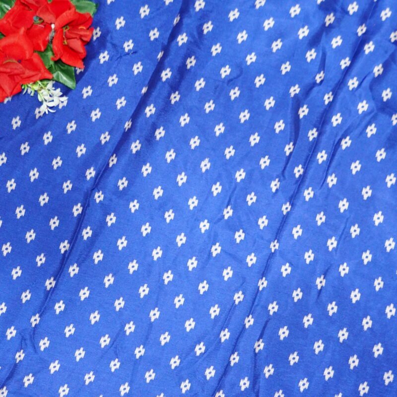 Ink Blue Splecial Mangalagiri Georgette -MB790 - Image 2