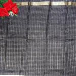 Mangalagiri Checkes  Dark Pink To Black -MB791 - Image 3